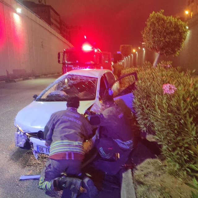 İskenderun'da trafik kazası: 1 yaralı