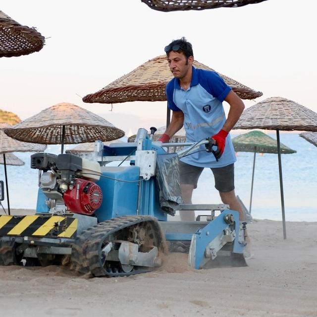Didim'de plajlar düzenleniyor