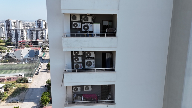Adana'da aşırı klima kullanımı hem sıcaklığı artırıyor hem çevre kirliliği yapıyor