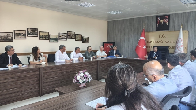 LGS öncesi tekirdağ'da koordinasyon toplantısı