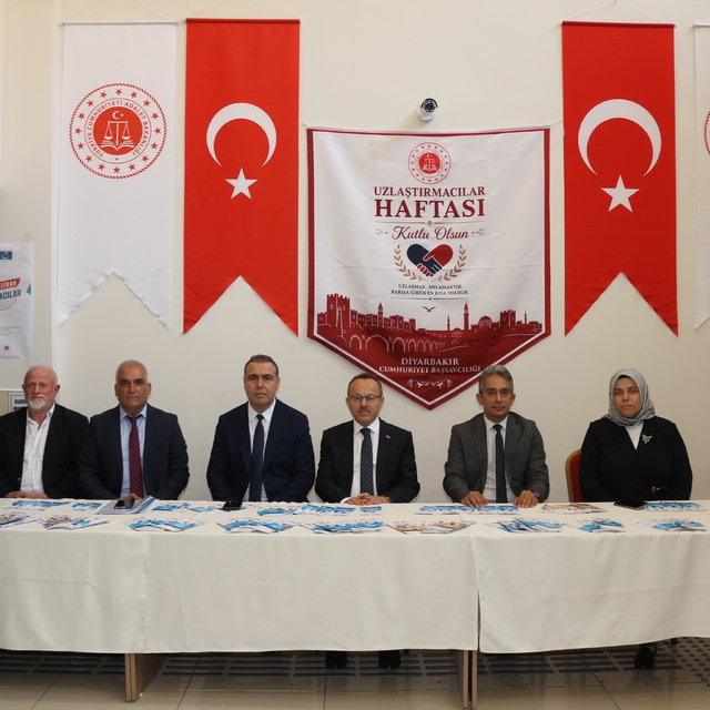 Diyarbakır'da Uzlaştırmacılar Haftası etkinliği düzenlendi