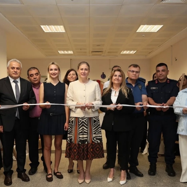 Nazilli'de TRSM danışanlarının hazırladığı eserler görücüye çıktı