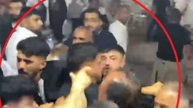 Düğünde silah sıkıldığı ihbarına giden polislerle davetliler arasında arbede