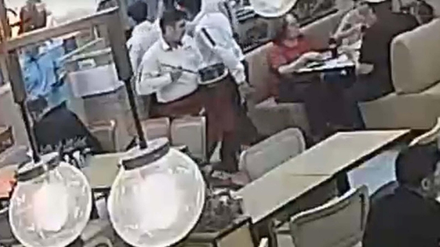 Kızgın tereyağının Mercan'ın üzerine döküldüğü anların görüntüsü ortaya çıktı