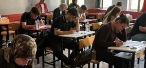 Sinop'ta "tam prova sınavı" gerçekleştirildi