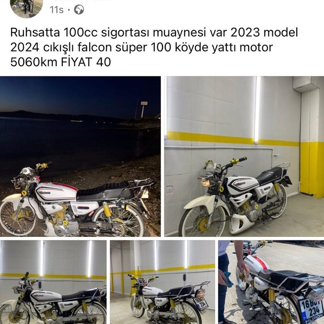 Son paylaşımı yürek burktu
Motosikletini satılığa çıkardı, 11 saat sonra ha...