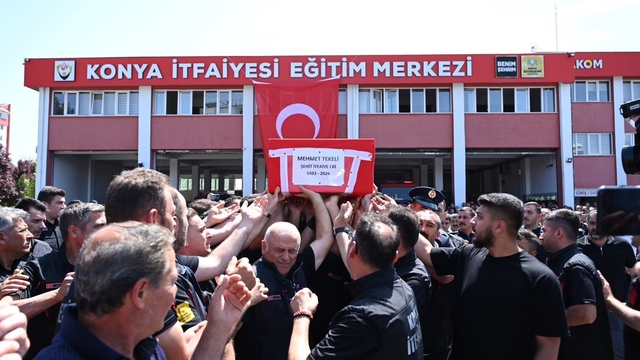 Şehit iffaiye eri, son yolculuğuna uğurlandı
