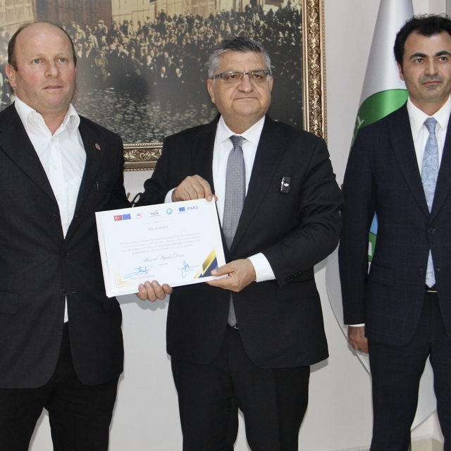 Sinop'ta TKDK'dan hayvan besiciliği projesine 9 milyon lira hibe desteği