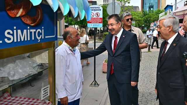 Vali Yılmaz'dan esnafa ziyaret