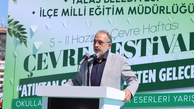 Talas'ta çevre bilinci şenlikle bütünleşti