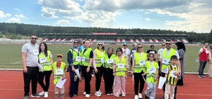 Kastamonu'da öğretmenler oryantiring ile yorgunluk attı