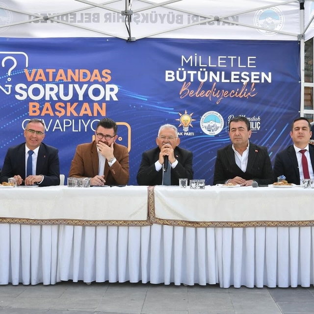 Başkan Büyükkılıç'tan Bünyanlılara: "Emrinizdeyiz, hizmetinizdeyiz"