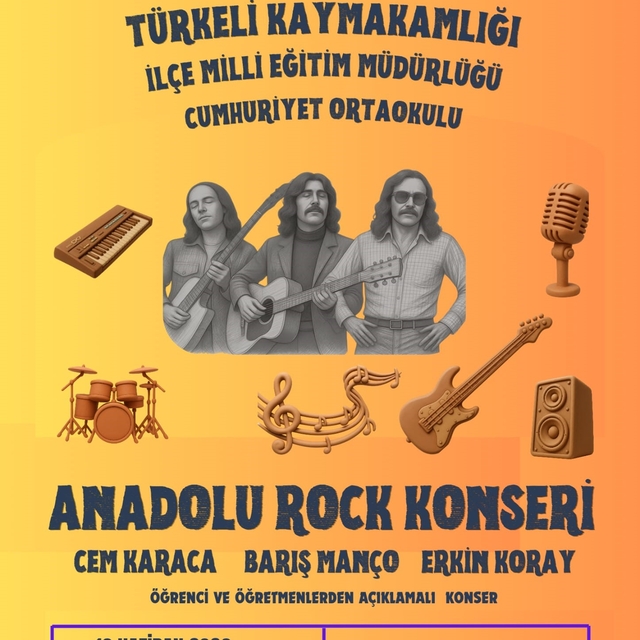 Türkeli'de Anadolu Rock Konseri