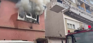 Antalya'da ev yangını