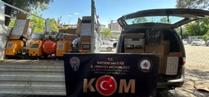 Kayseri'de 1 milyon 50 bin adet makaron ele geçirildi: 1 gözaltı