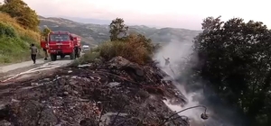 Makilikte çıkan yangın söndürüldü
