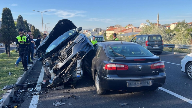 Nevşehir'de zincirleme kaza: 5 yaralı