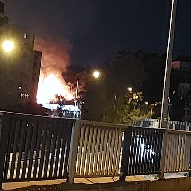 İzmir'de otluk alanda korkutan yangın