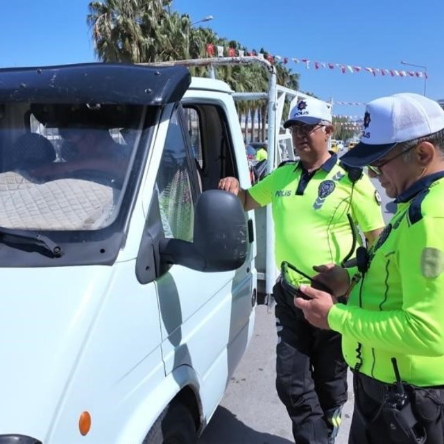 Aydın'da Mayıs ayında 172 bin araç kontrol edildi