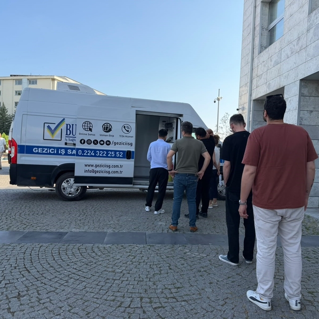 Nilüfer Belediyesi çalışanlarına sağlık taraması