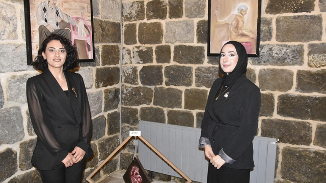 Tarihi Hazo Hanı'nda duygu yüklü sergi