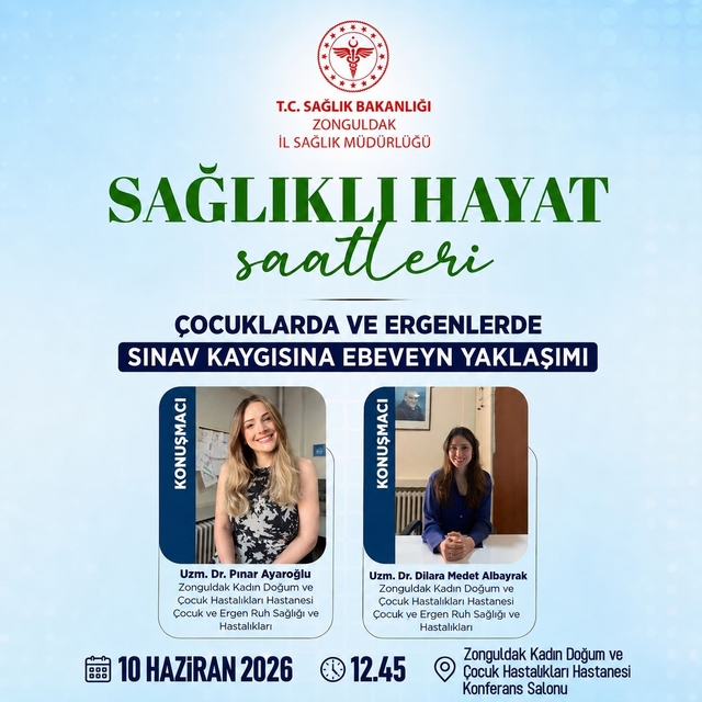 Zonguldak'ta ebeveynlere yönelik sınav kaygısı semineri