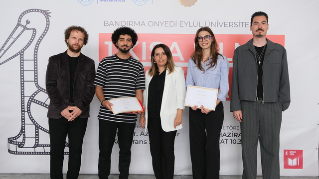 Bandırma Onyedi Eylül Üniversitesinde Kısa Film Festivali gerçekleştirildi
