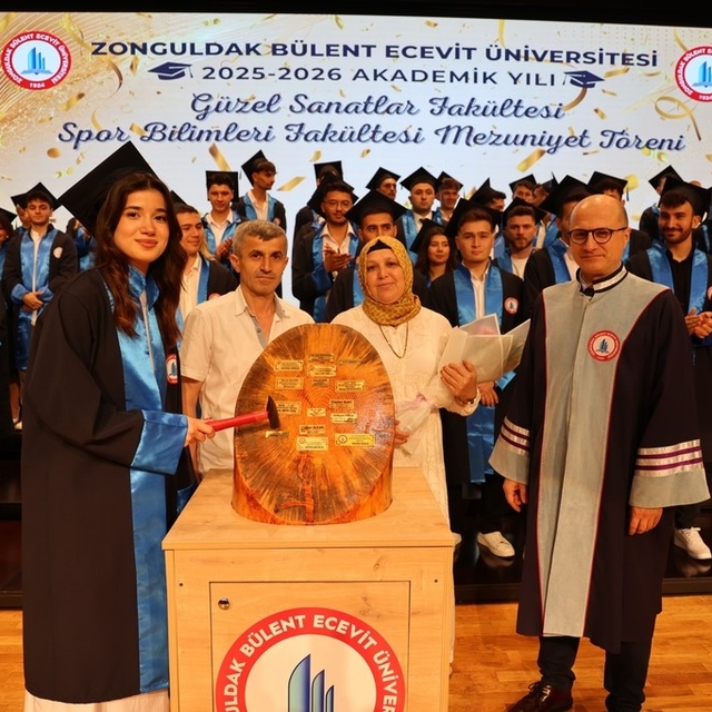 BEUN'da mezuniyet sevinci; Güzel Sanatlar ve Spor Bilimleri Fakülteleri yen...