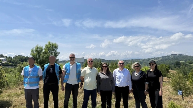 Sinop'ta ceza infaz personellerinden geleceğe yeşil miras