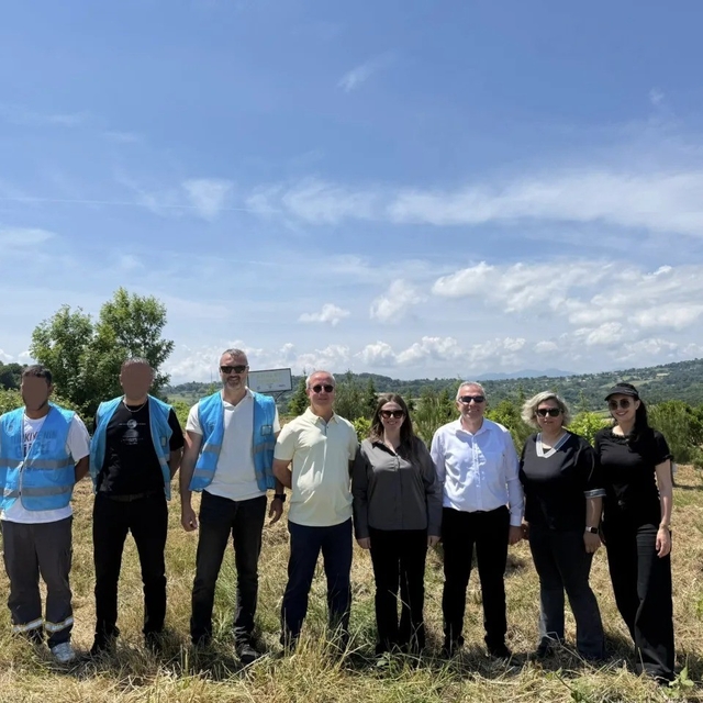 Sinop'ta ceza infaz personellerinden geleceğe yeşil miras