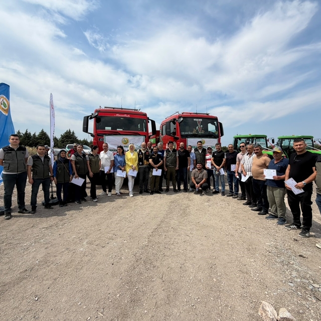 SODOS'un yangın kahramanları sertifikalarını aldı