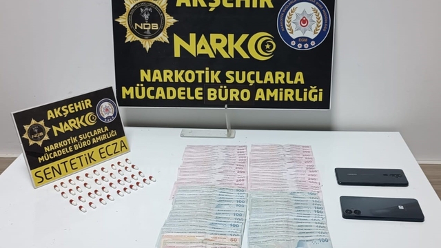 Akşehir'de uyuşturucu operasyonu: 1 tutuklama