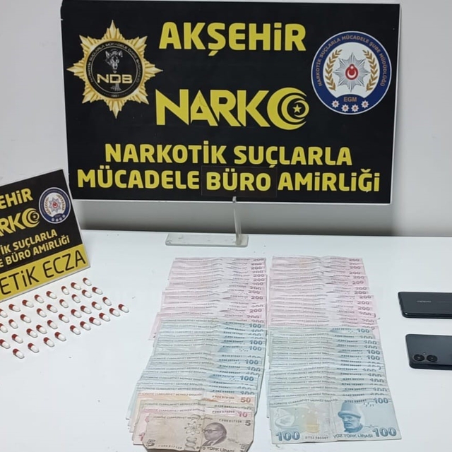 Akşehir'de uyuşturucu operasyonu: 1 tutuklama
