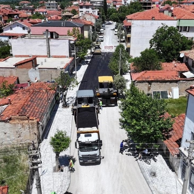 Tavas Kızılcabölük'te ulaşım konforu artıyor