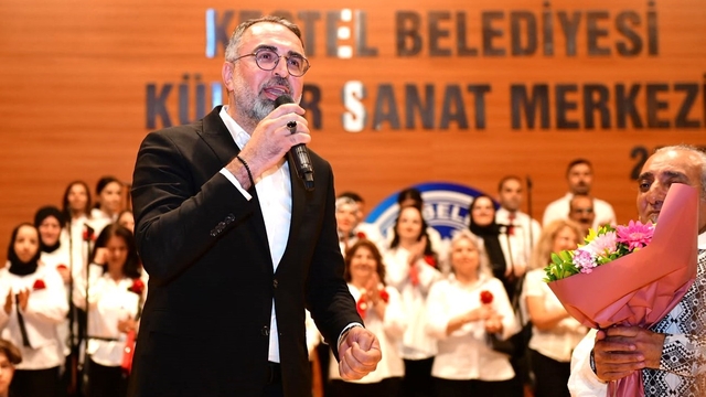 Kestel Belediyesi Türk Halk Müziği Korosu'ndan unutulmaz konser
