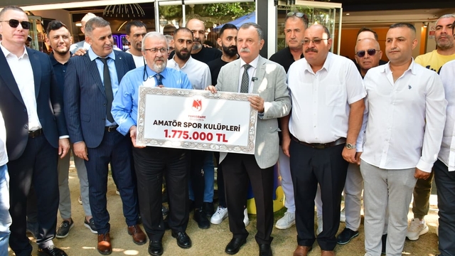 Yunusemre'den amatör spora 1 milyon 775 bin TL'lik destek