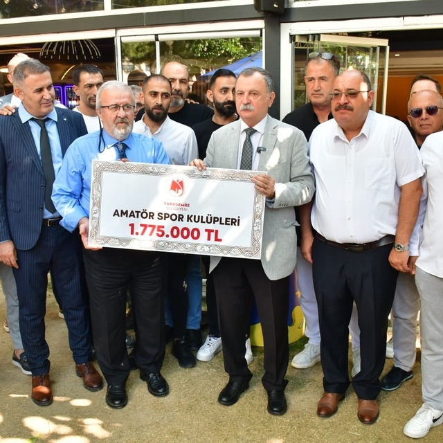 Yunusemre'den amatör spora 1 milyon 775 bin TL'lik destek