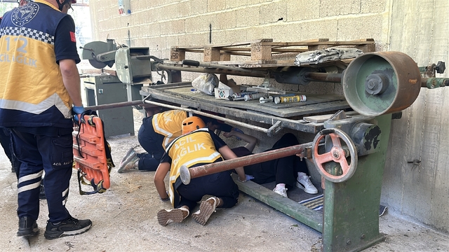 Burdur'da fırtına tatbikatında gerçeği aratmayan görüntüler