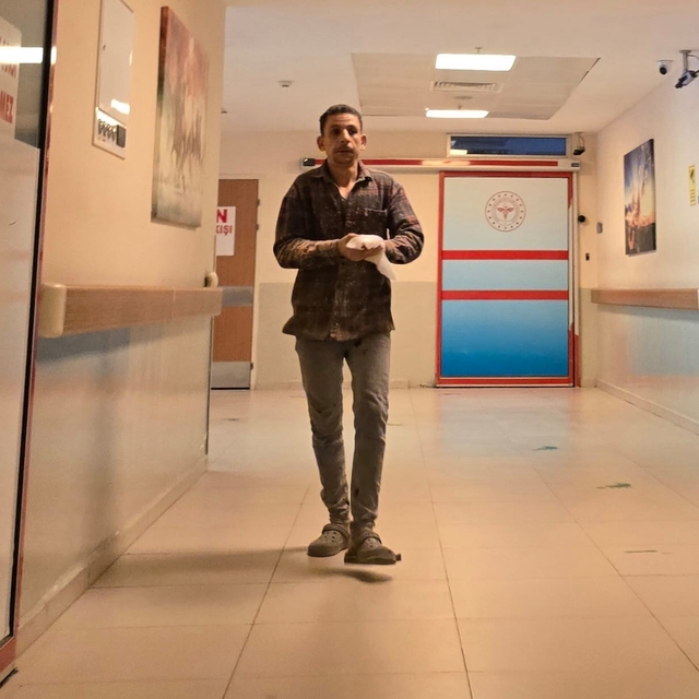 Bursa'da işçinin parmakları koptu