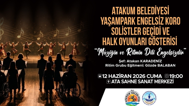 Atakum'da 'Müziğin ve Ritmin Dili Engelsizdir' programı