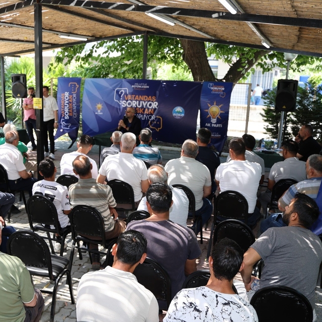 Başkan Arıkan, vatandaşların sorularını yanıtladı