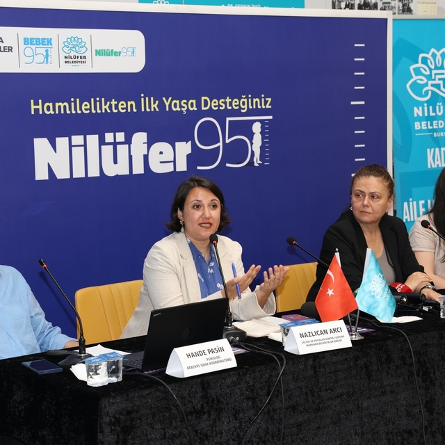 Nilüfer'de bebekler hayata belediye desteğiyle başlıyor
