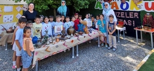 Köyceğizli minikler okulda mini müze kurdu