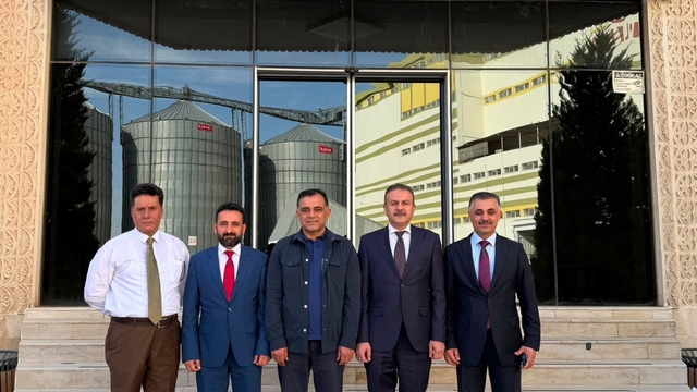 Duhok Ticaret ve Sanayi Odası Başkanı Nuri, Mardin TSO Başkan Adayı Duyan'ı ziyaret etti