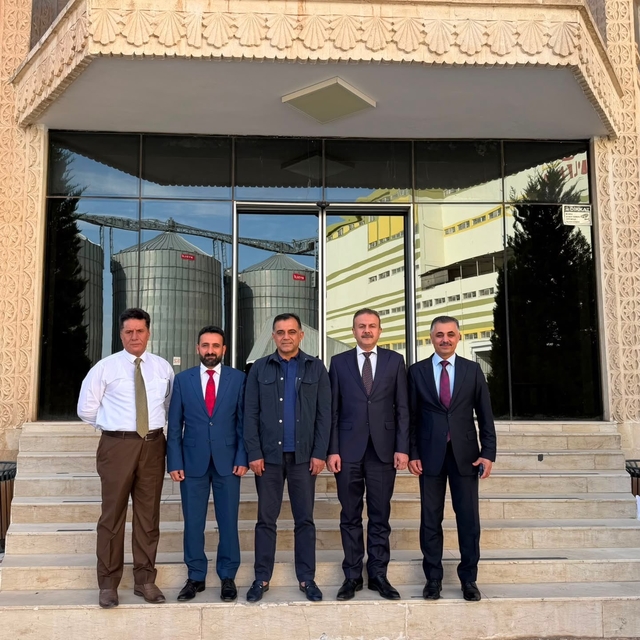 Duhok Ticaret ve Sanayi Odası Başkanı Nuri, Mardin TSO Başkan Adayı Duyan'ı...
