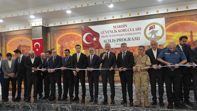 Mardin Güvenlik Korucuları Birlik ve Dayanışma Federasyonu kuruldu