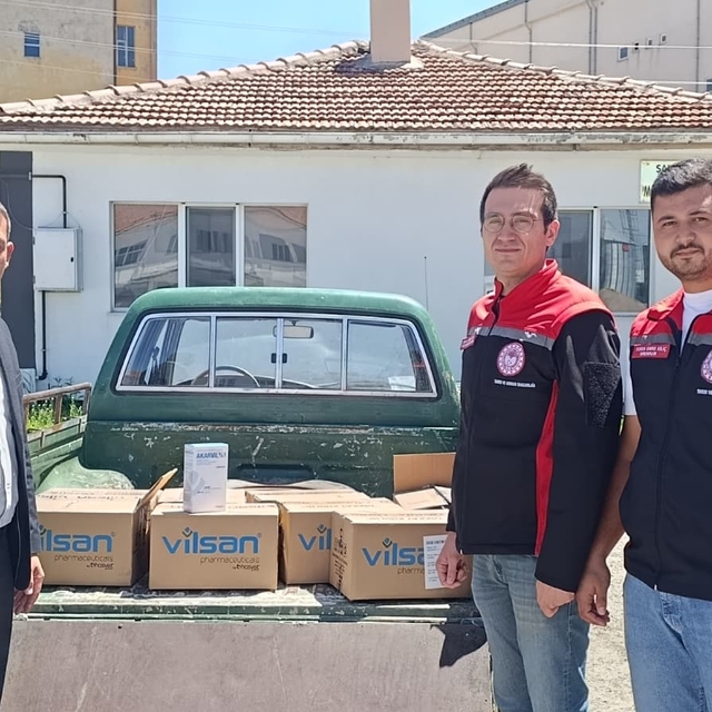 Şarkışla'da kene ve haşerelere karşı ilaçlama yapıldı