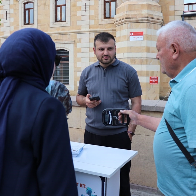 Bayburt'ta vatandaşlara hareket yaşı testi yapıldı