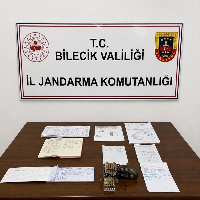 Bilecik'te tefecilik operasyonu, çok sayıda yaprak senet karnesi ele geçiri...