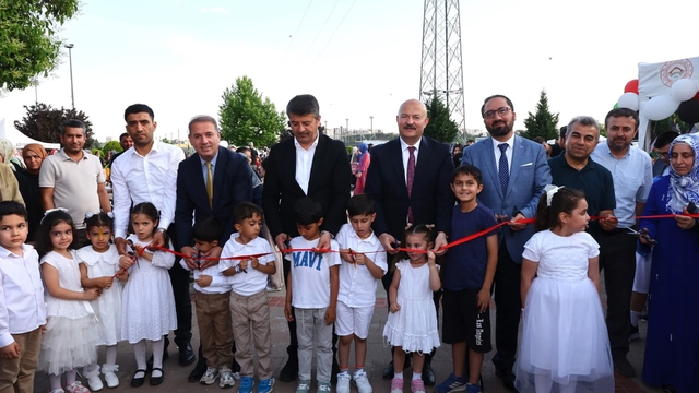 Adıyaman'da Kur'an Kursu öğrencilerinden yıl sonu programı